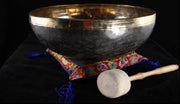 Klankschaal Ishana zwart/goud - 23 cm - 1550-1700 gr