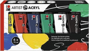 Artist acryl  set 6x75ml