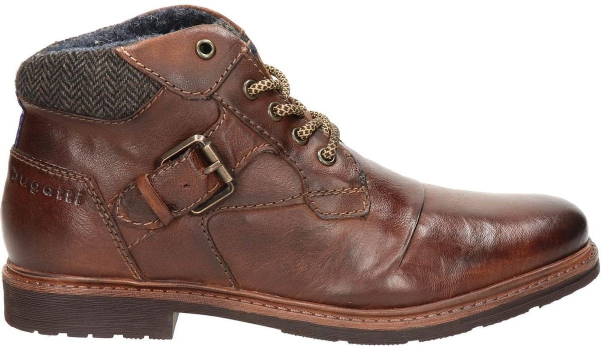 Bugatti heren boot - Cognac - Maat 45