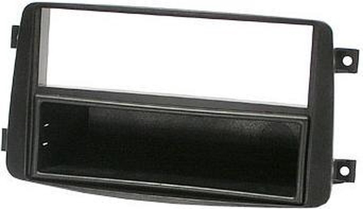2-DIN inbouwframe met bakje  Mercedes C  CLK  Viano  Vito