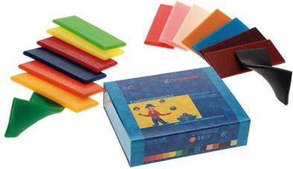 Stockmar ass. bijenkneedwas 15 plakjes - 100x40 mm