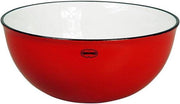 Cabanaz Saladeschaal - serveerschaal - Keramiek - Rood - Ø 18 cm