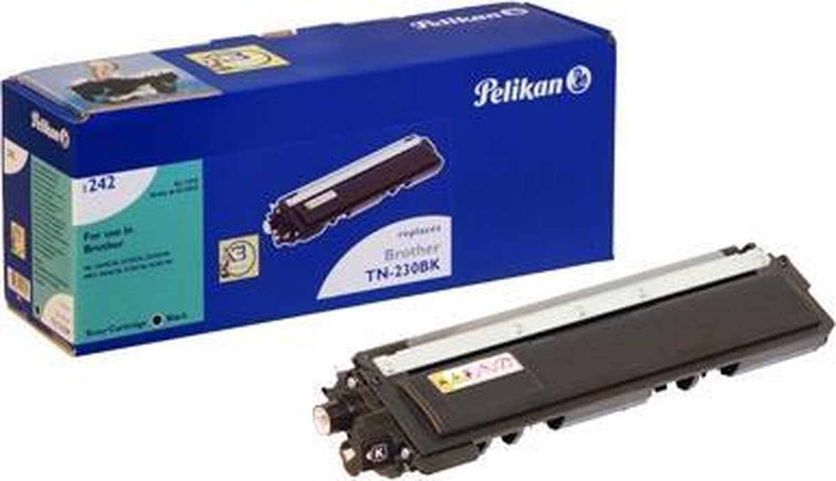 Pelikan Brother TN-230BK - Inktcartridge / Zwart