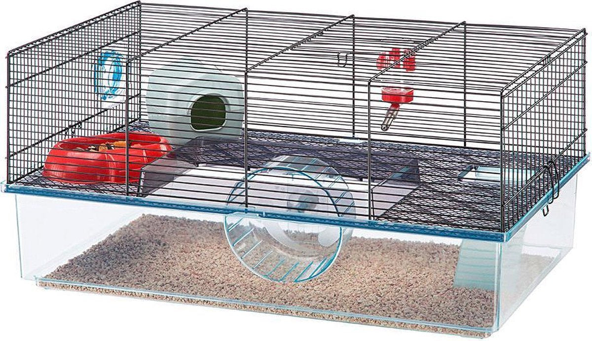 Ferplast Hamsterkooi Favola - Zwart - 60 x 36