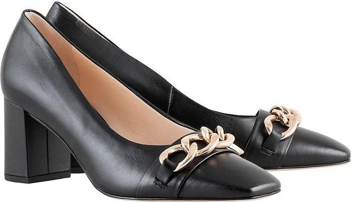 Högl 1-105020 - 0100 dames pump - zwart - maat 42