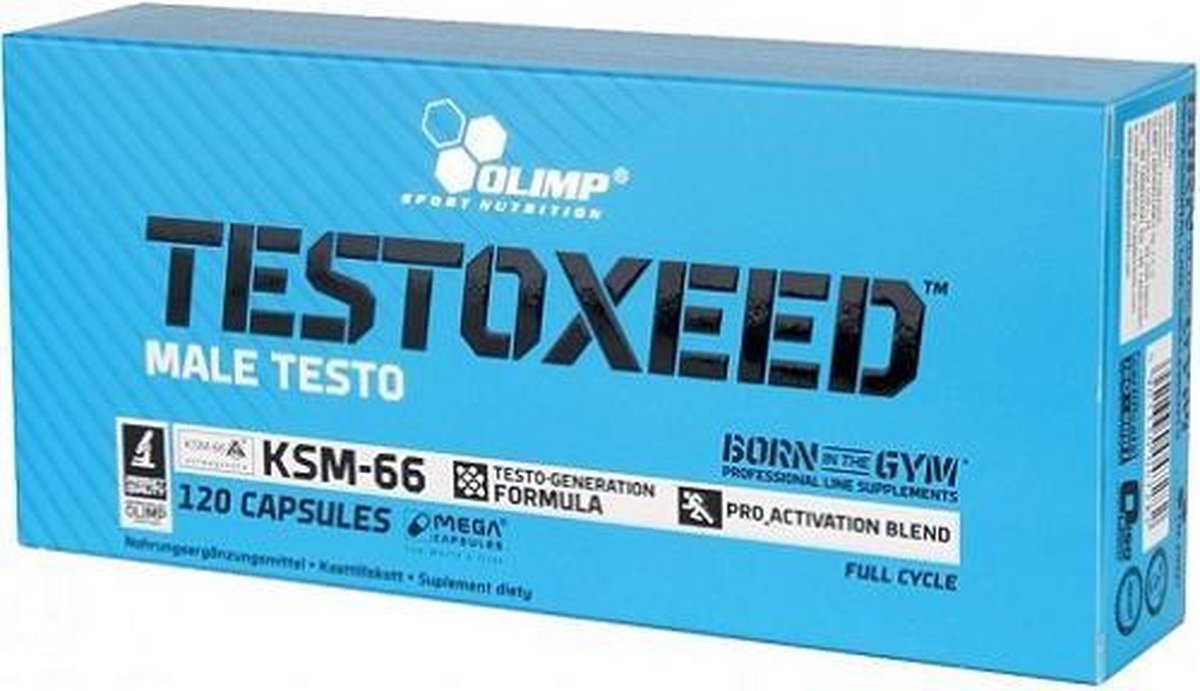 TESTOXEED MALE TESTO - 120 capsules