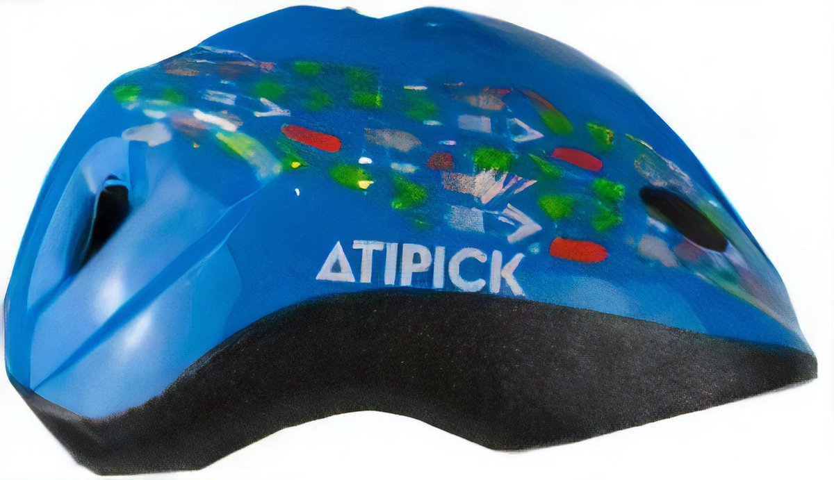 Atipick Fietshelm Rapid Outmold Junior 52-56 Cm Blauw