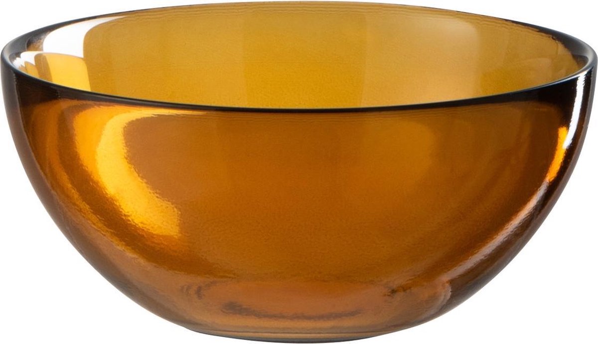 J-Line Kom Glas Oker Medium