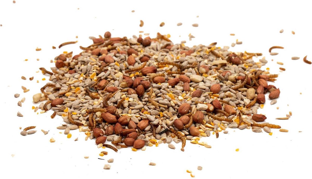 Strooivoer High Energy Plus met gepelde Pinda’s – Onkruidvrij - 10 KG
