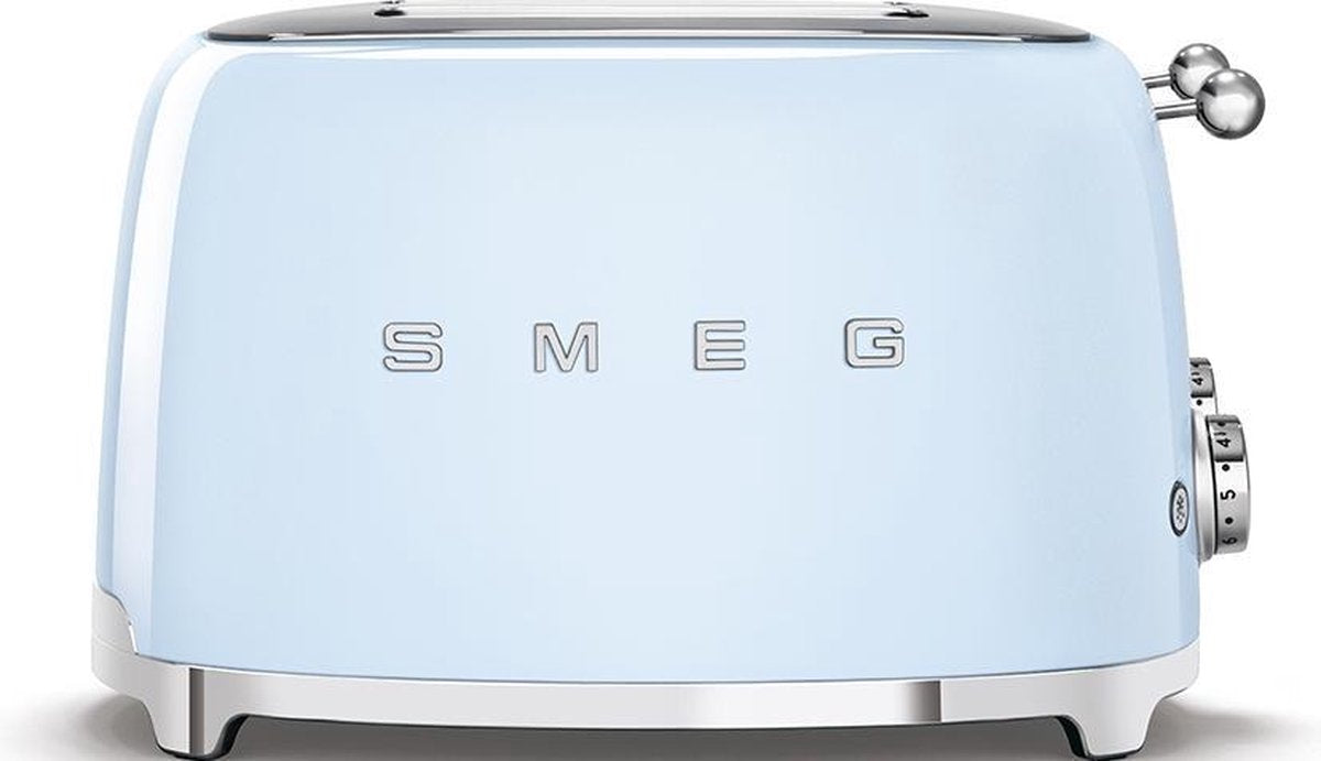 Smeg TSF03PBEU - Broodrooster - Blauw