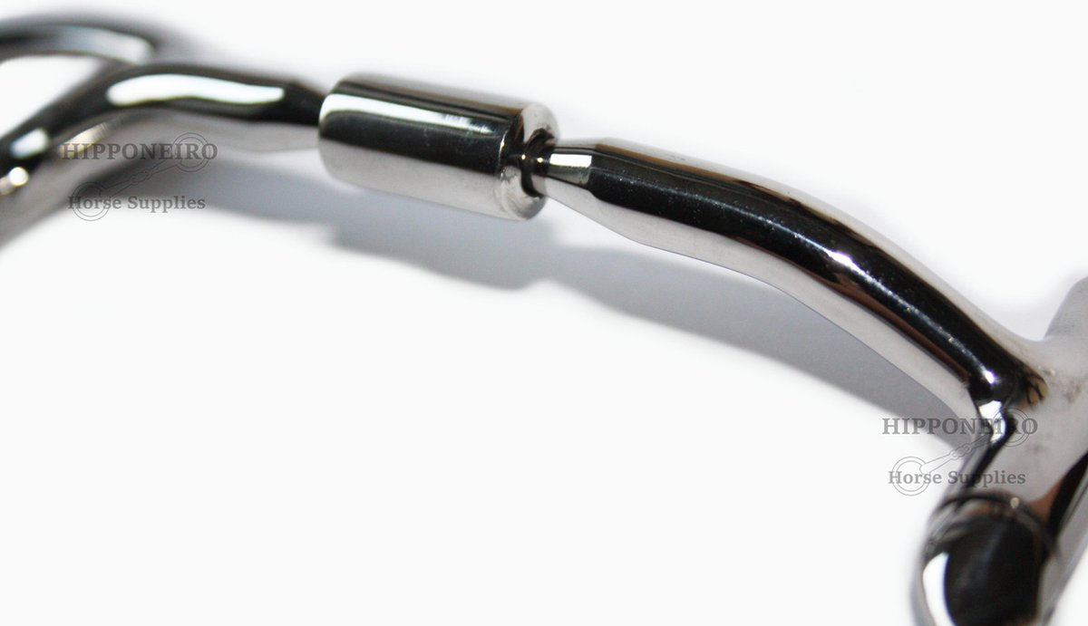 Hipponeiro anatomisch gevormd RVS bustrens bit - 12
