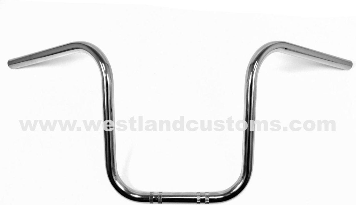 7/8 Inch (22mm) Universeel Stuur Narrow Ape Hanger 30cm Chroom