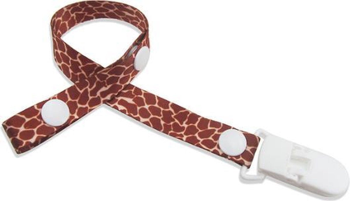 EPIN | Fopspeen Clip | Baby Speen Clip | Speen Koord | Riem | Lint | Zebra