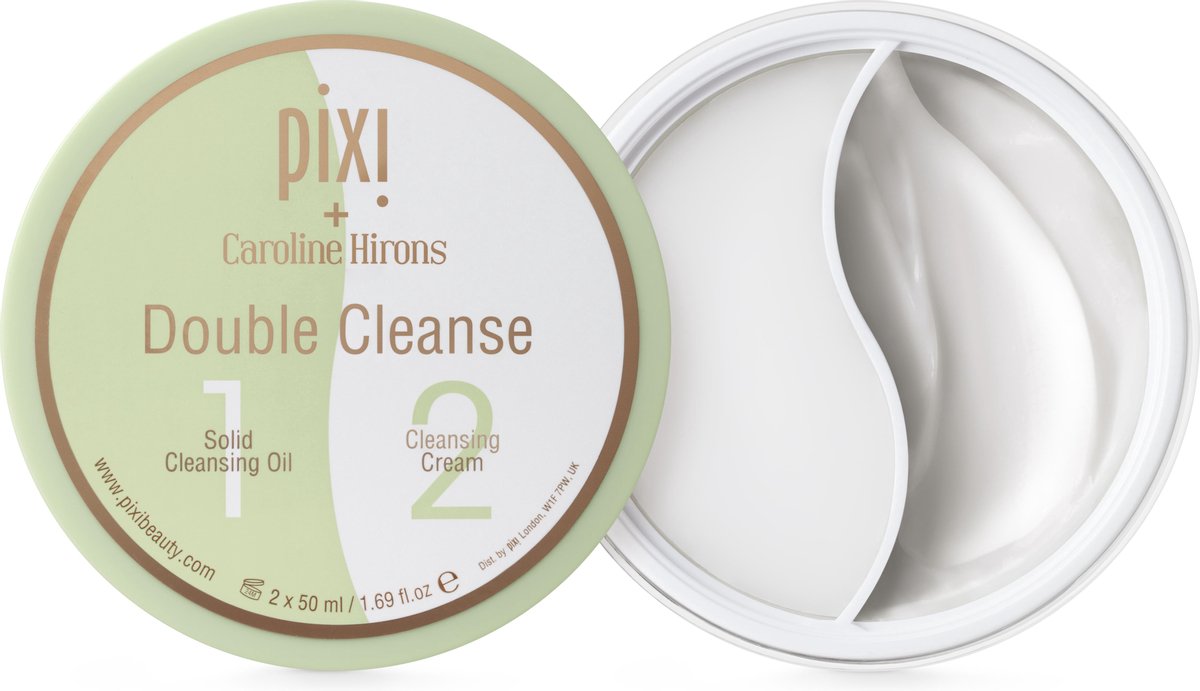 Pixi Double Cleanse Solid Cleansing Oil + Cleansing Cream 100 Ml