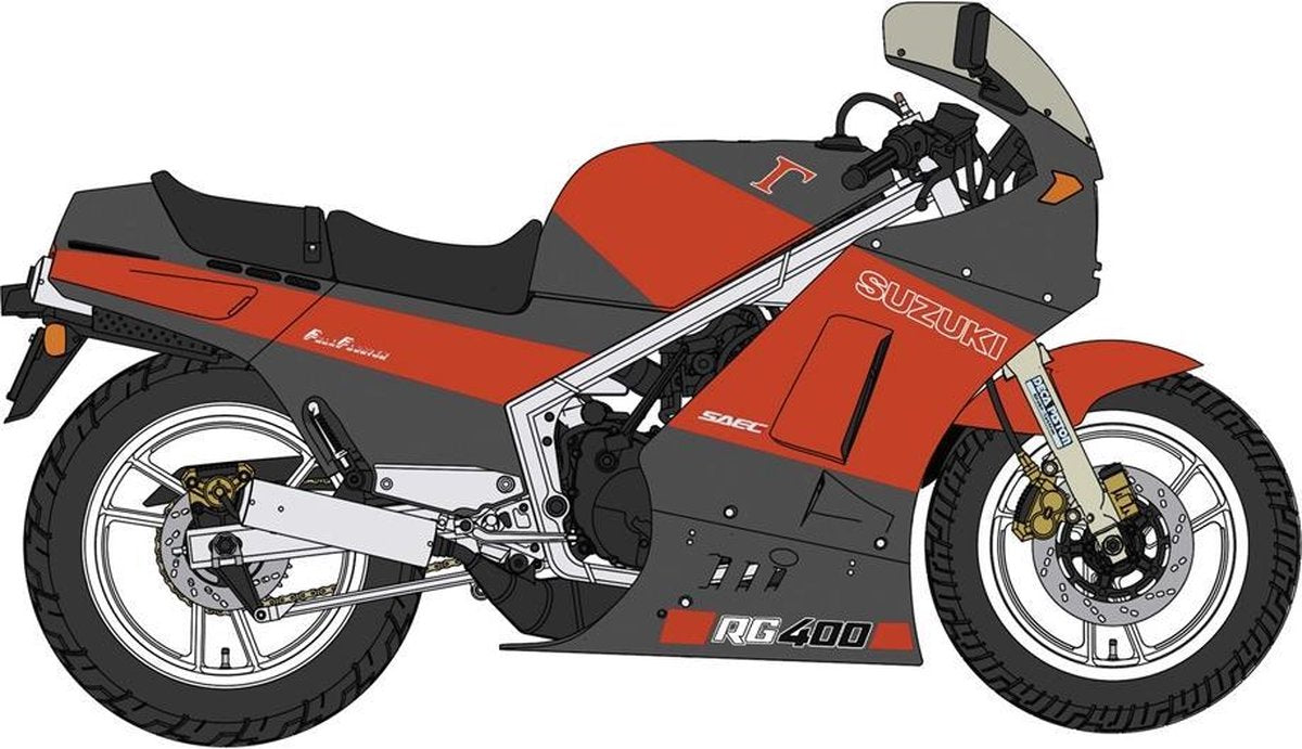 Hasegawa - 1/12 Suzuki Rg400i  (11/20) * - HAS621728