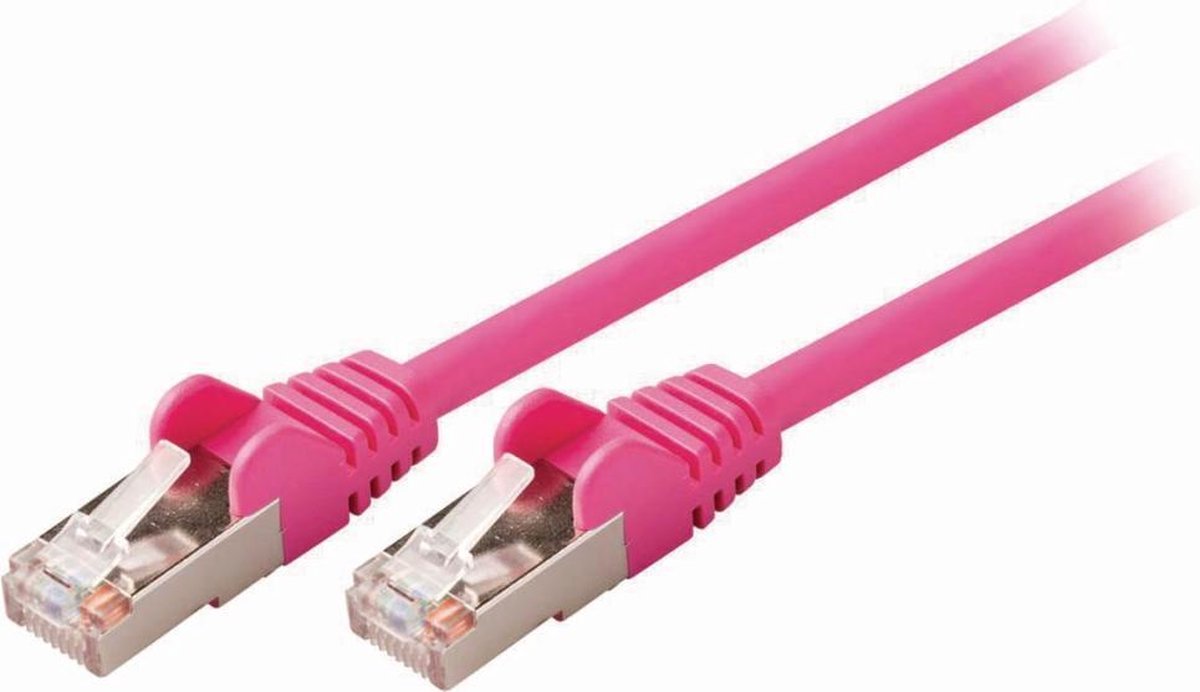 Cat 5e SF/UTP Network Cable | RJ45 Male - RJ45 Male | 2.0 m | Pink