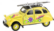 Welly Citroën 2cv Geel 11