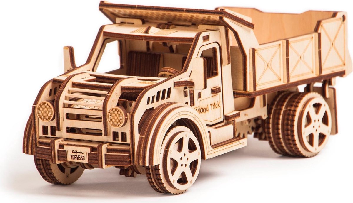 Wood Trick Vrachtauto - Houten Modelbouw