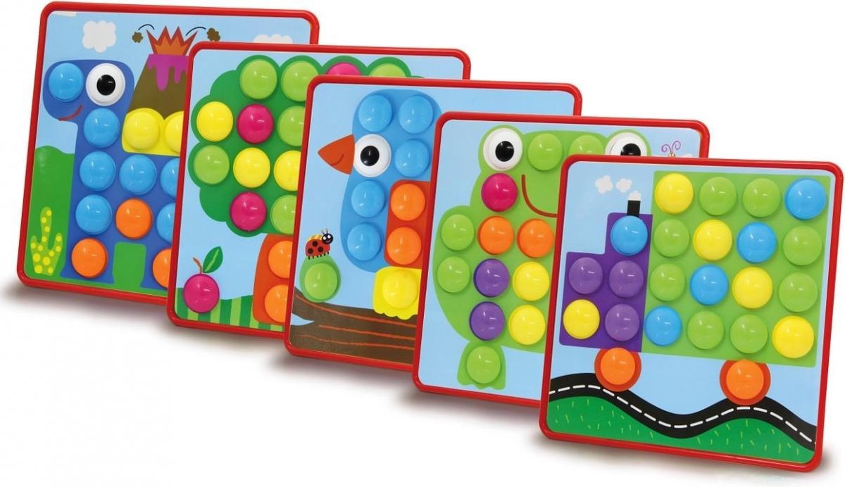 Jamara Vormenspel Creative Pins Junior Set B 50-delig