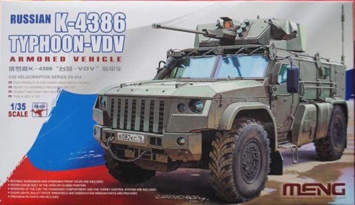 Meng - 1/35 K-4386 Typhoon-vdv - MEVS-014