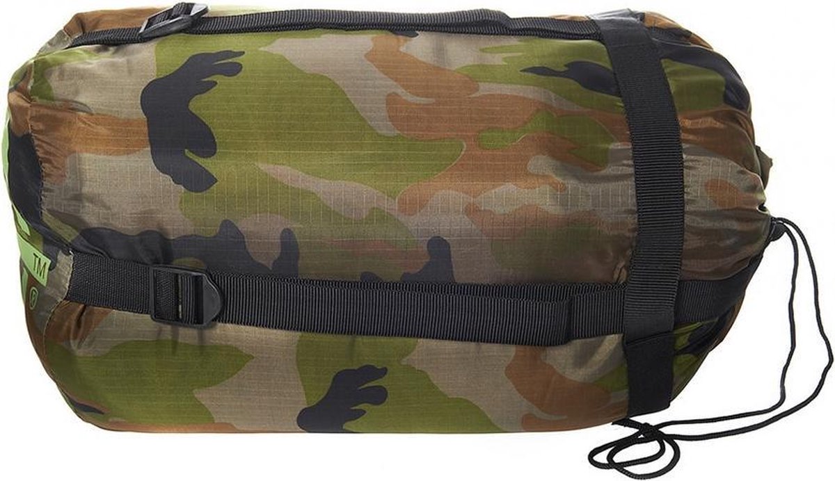 Slaapzak met camouflage print