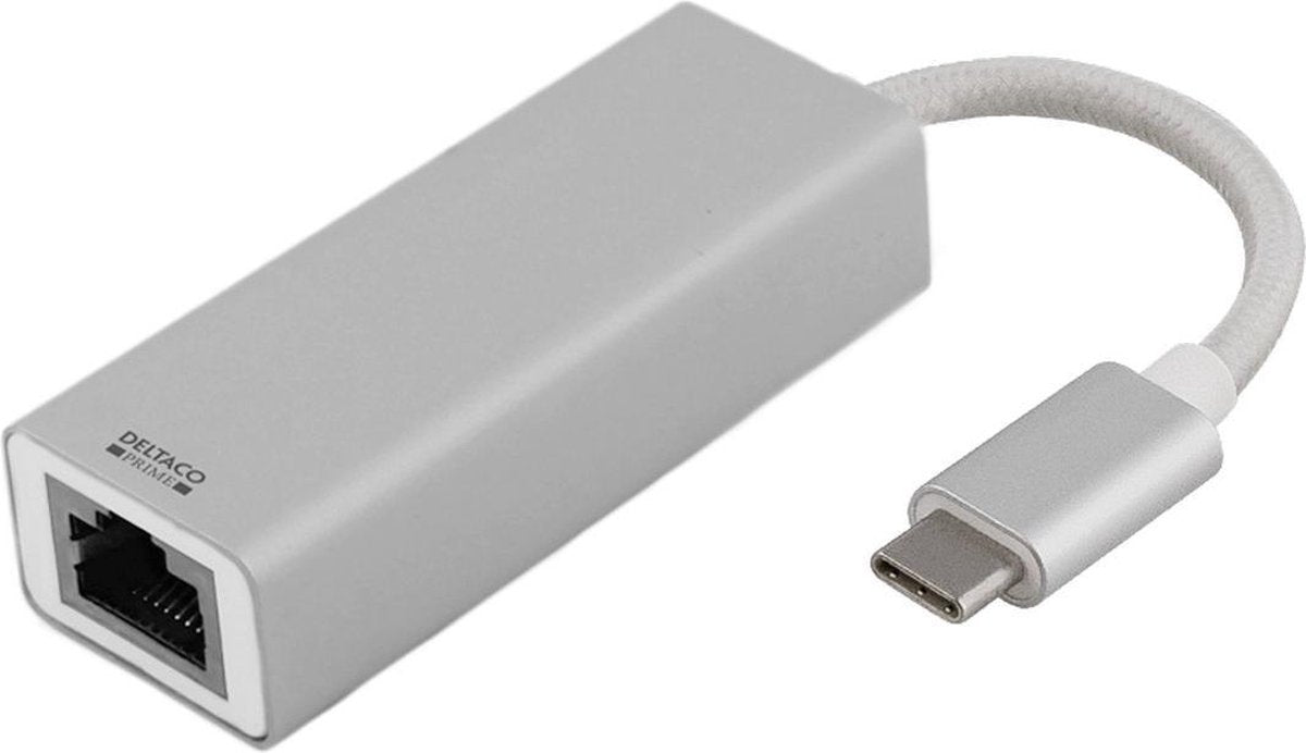 DELTACO USBC-1077 USB-C netwerkadapter