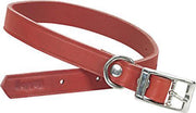 CHAPUIS SELLERIE SLA633 Collare per cane - Pelle rossa - Larghezza 30 mm - Lunghezza 60 cm - Taglia L
