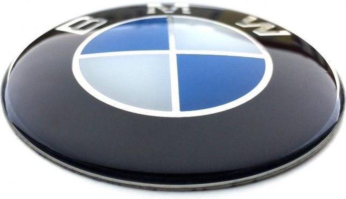 Naafdop stickers 65mm voor BMW Velgen stickers - Set van 4 stuks -Naafdoppen