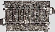 H0 Märklin C-rails (met ballastbed) 24207 Gebogen rails 7.5 ° Radius R2