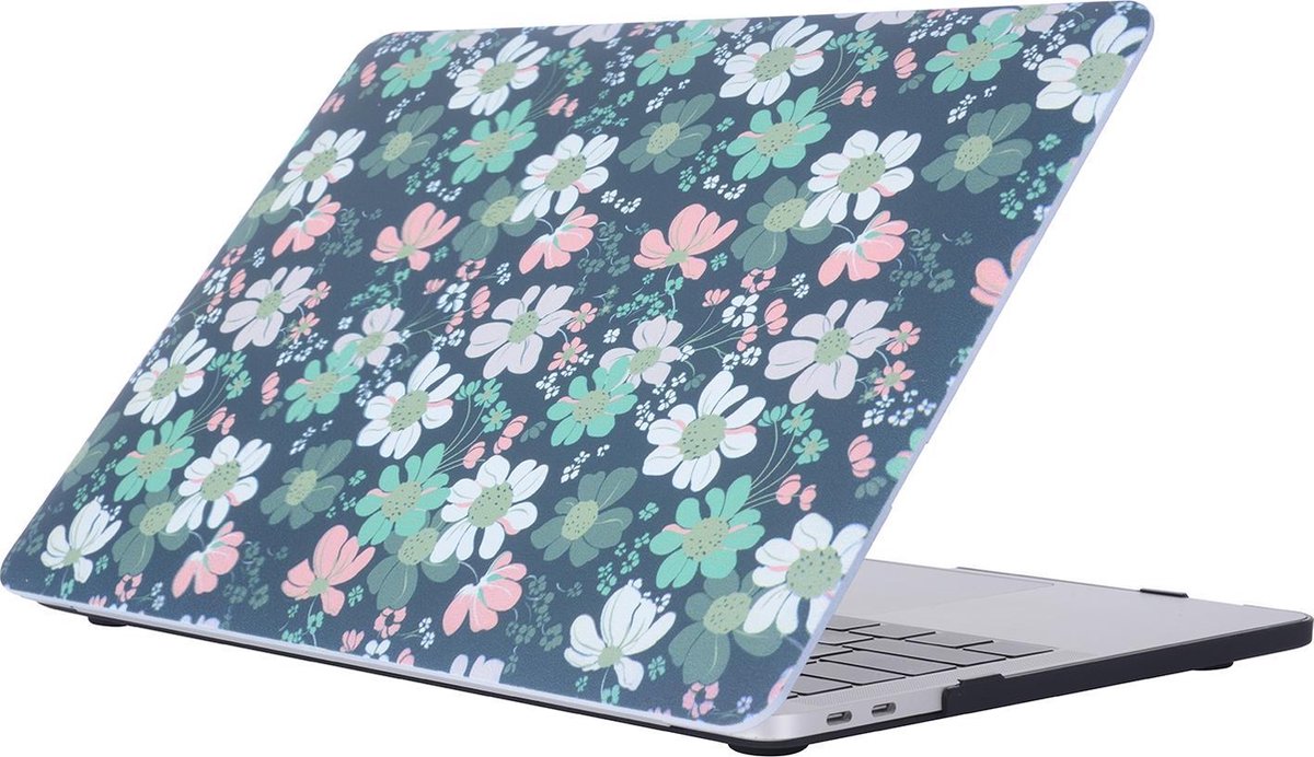 Mobigear Hardshell Case Bloemen Serie 2 Macbook Pro 15 inch Thunderbolt 3 (USB-C)