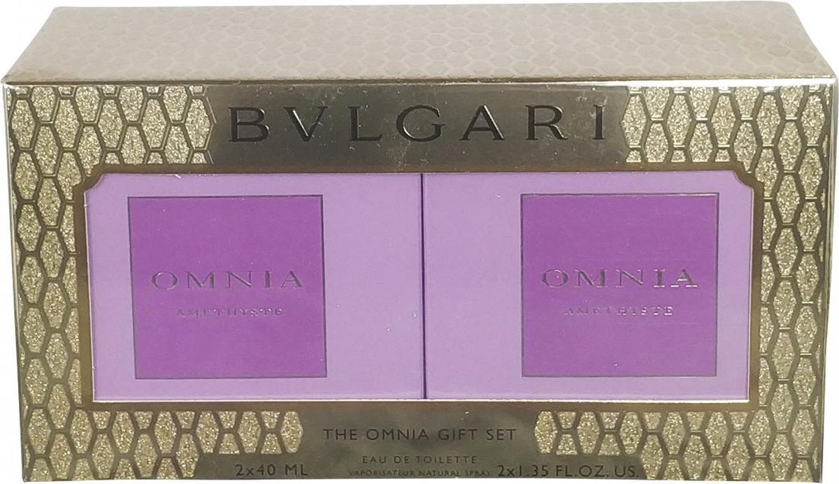 Bvlgari - Eau de toilette - Amethyste 2x 40ml - Gifts ml