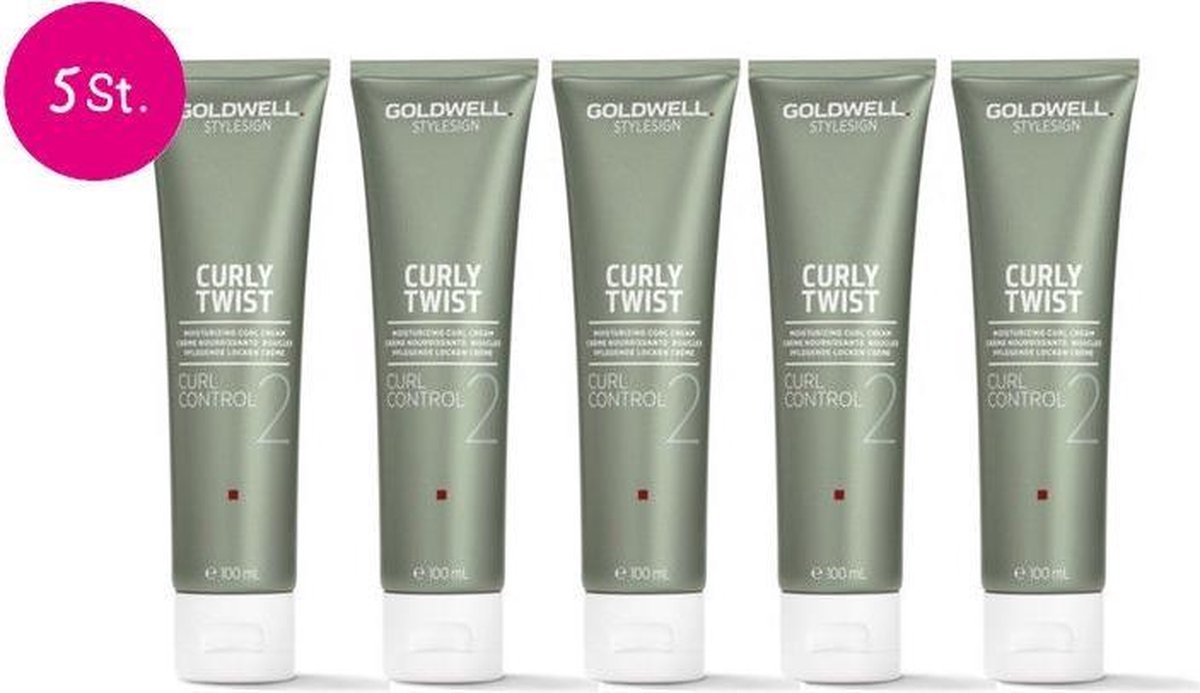 5x Goldwell StyleSign Curl Control Cream 150ml