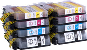 Sinji Inktcartidge voor Brother LC-223 - Zwart/Cyaan/Magenta/Geel - Hoge capaciteit