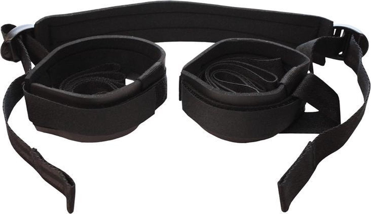 Sex Sling - zwart synthetisch rubber