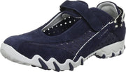 Mephisto Allrounder NIMBO - dames ballerina met klittenband - blauw - maat 37
