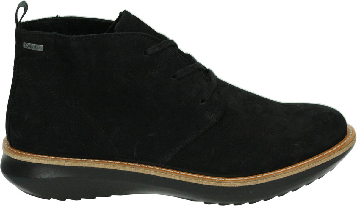 Legero 482 - Volwassenen VeterlaarzenHalf-hoge schoenen - Kleur: Zwart - Maat: 40.5