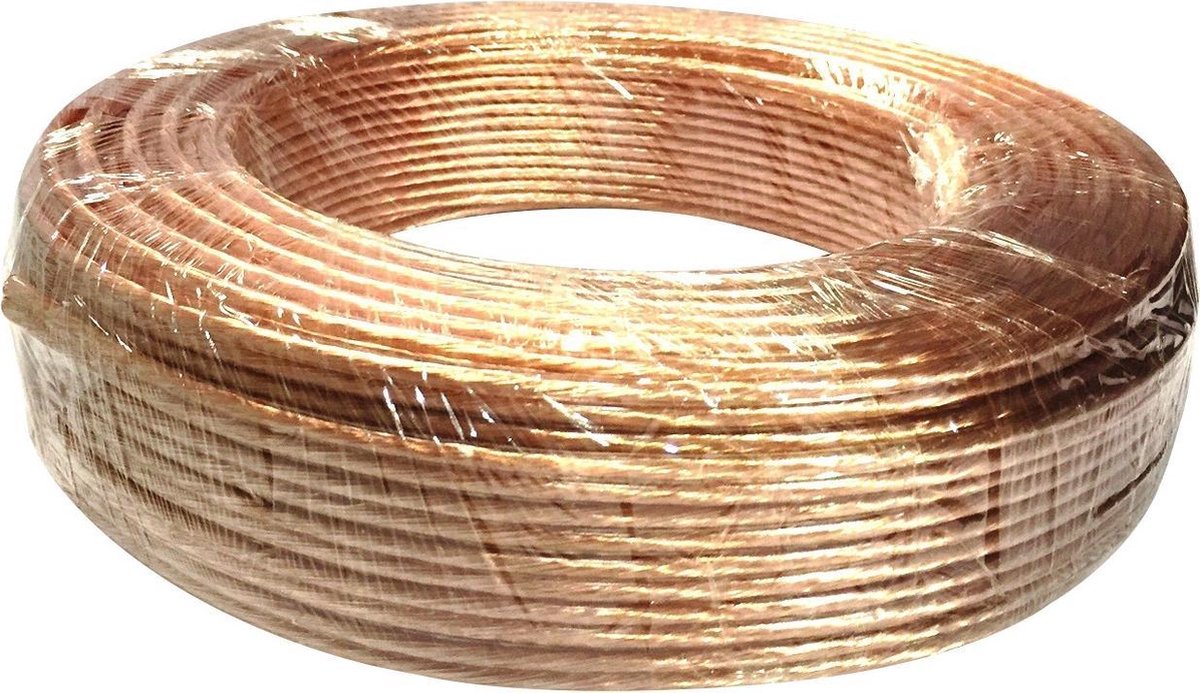Meisterhome Luidsprekerkabel • Speakerkabel • 25 meter 2 x 1