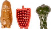Duvo+ hondensnack Garden bites veggie friends small display Gemengde kleuren 6cm - display - 15g