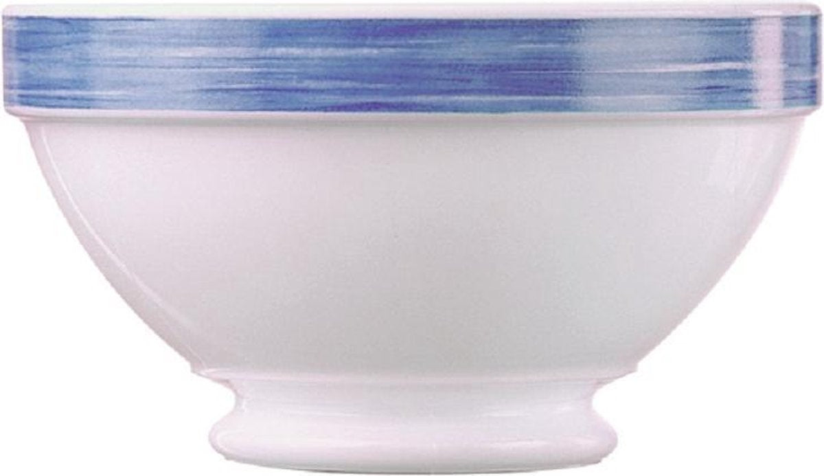 Arcoroc Brush - Bowl - Blauw - 13cm - (Set van 6) En Yourkitchen E-kookboek - Heerlijke Smulrecepten