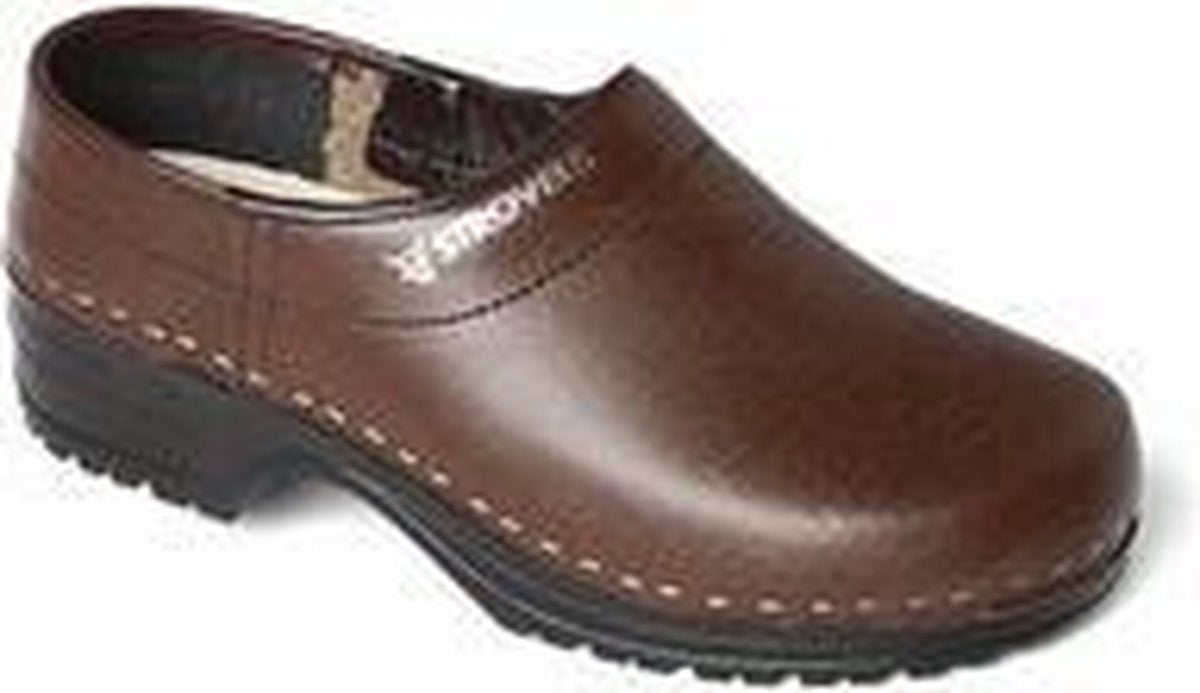 Strovels 204 Heren Klompen - Bruin - Maat 48