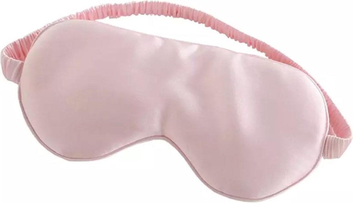 YOSMO - Zijden Slaapmasker - kleur roze - 100% Zijden - Moerbei