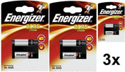3 Stuks - Energizer 2CR5 / DL245 / EL2CR5 6V Lithium Batterij