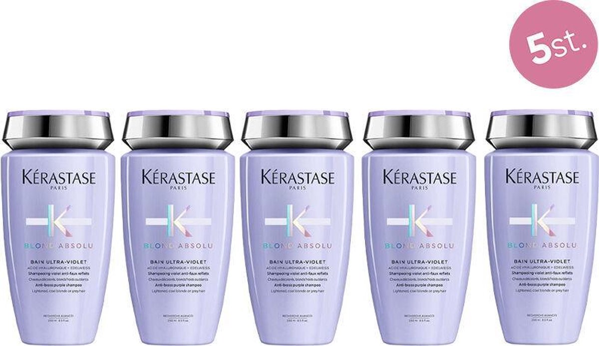 5X Kérastase Blond Absolu Bain Ultra-Violet 250ml
