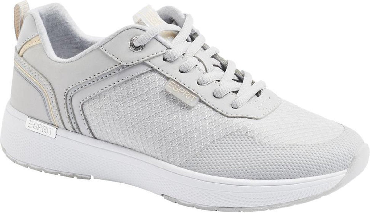 Esprit Dames Grijze sneaker memory foam - Maat 41