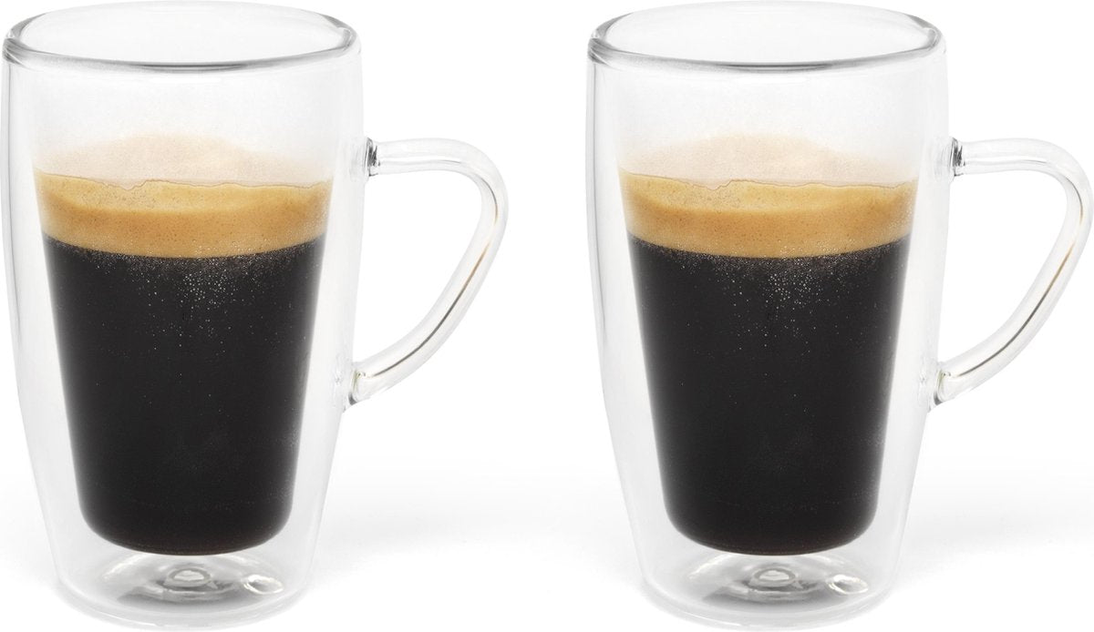 Dubbelwandig glas espresso 100ml s/2