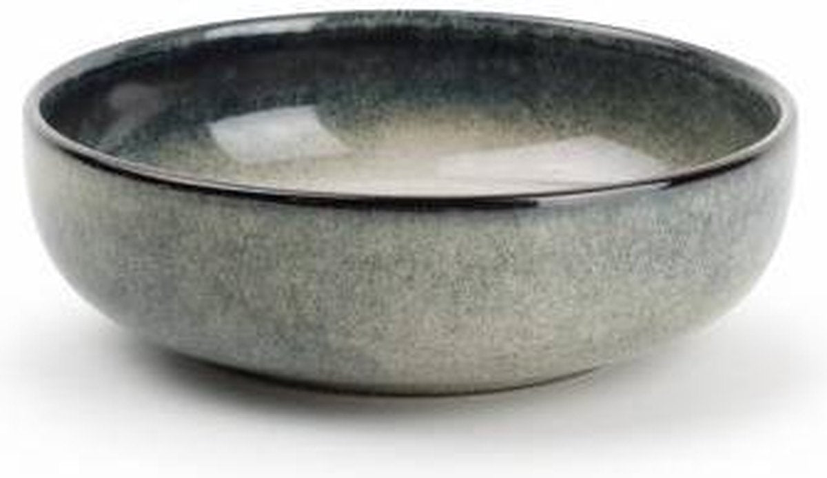 S&P MERIDIAN kom Ø 13cm grijsgroen (set/4)