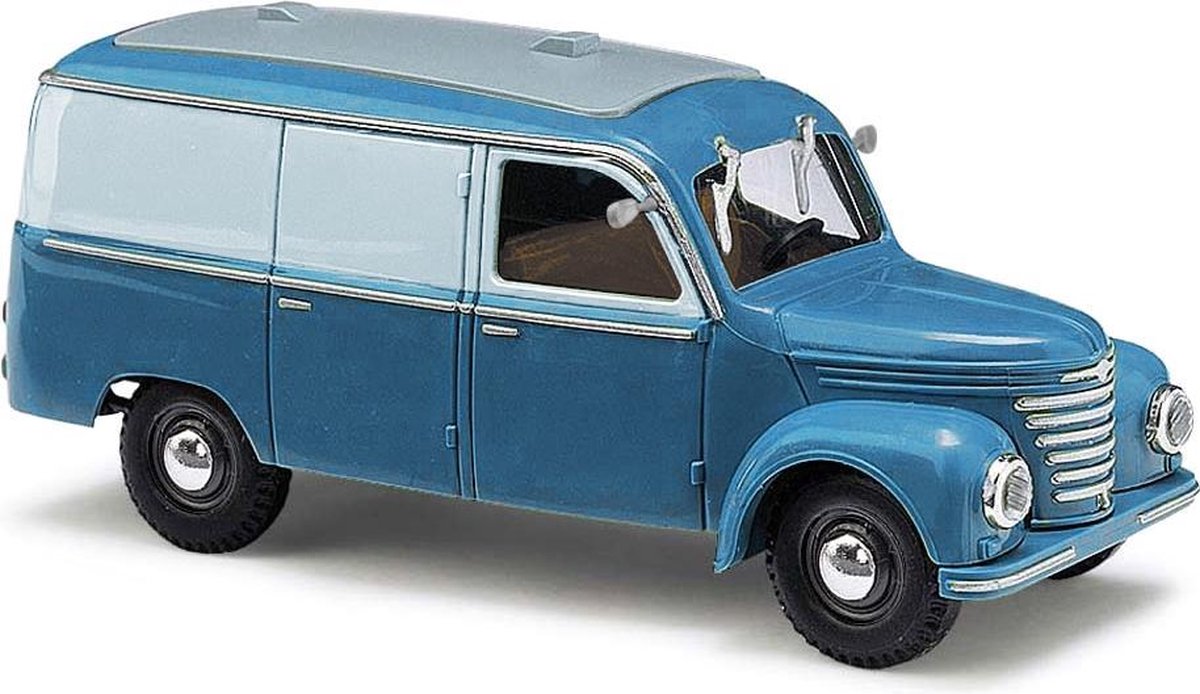 Busch - Framo V901/2 Kasten Blau/grau (10/20) * - BA51202 - modelbouwsets