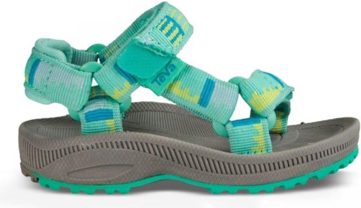 Teva Hurricane 2 Sandaal Kids Wandelsandalen - Maat 20 - Unisex - groen/blauw