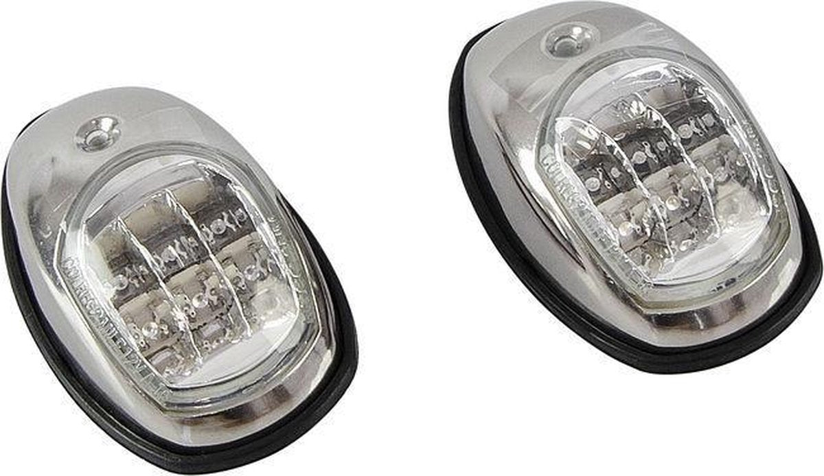 Easterner 12V RVS LED Navigatielichten opbouwmontage
