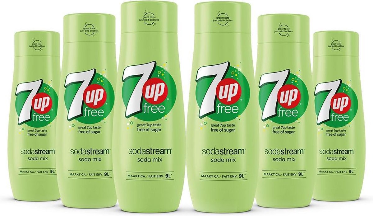 SodaStream |7UP free siroop |440ml | 6-pack